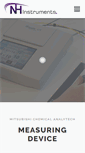 Mobile Screenshot of nh-instruments.de