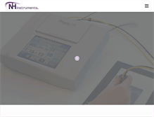 Tablet Screenshot of nh-instruments.de